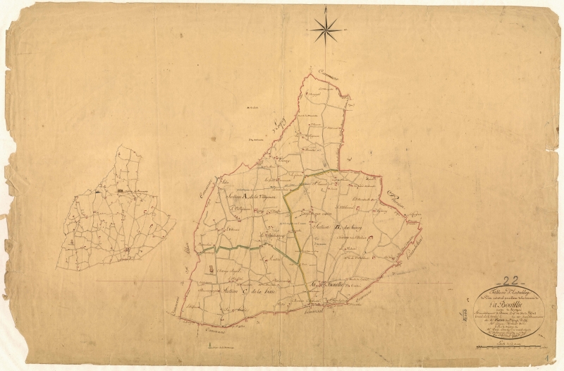 Plan cadastral de 1821